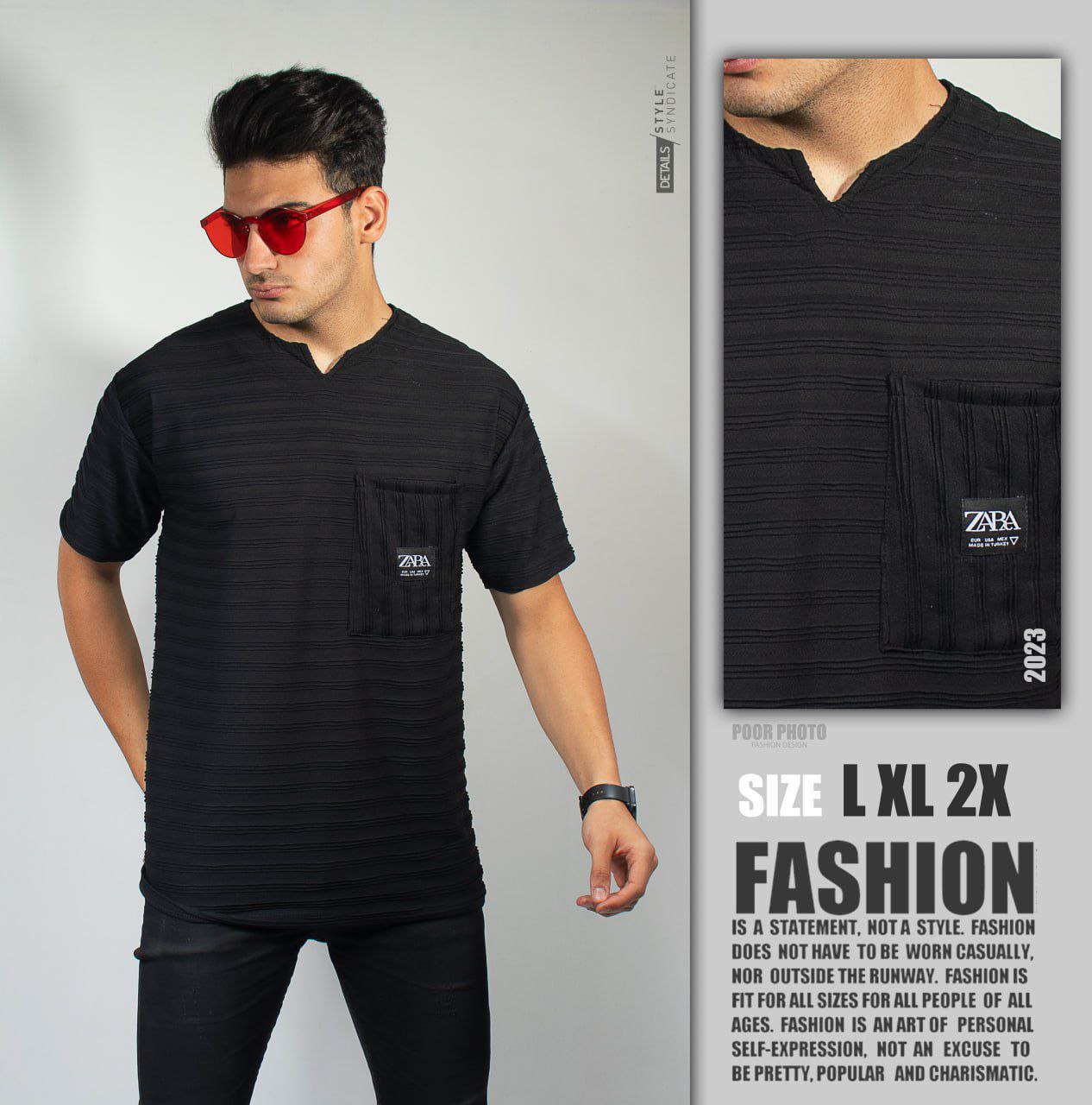 تیشرت مردانه مراکشی اورجینال ترک: انتخابی شیک و باکیفیت برای استایل روزمره 👕