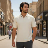 تیشرت مردانه یقه دار مدل اولد مانی سری ماسیمو دیوتی در رنگ بندی متنوع و جذاب